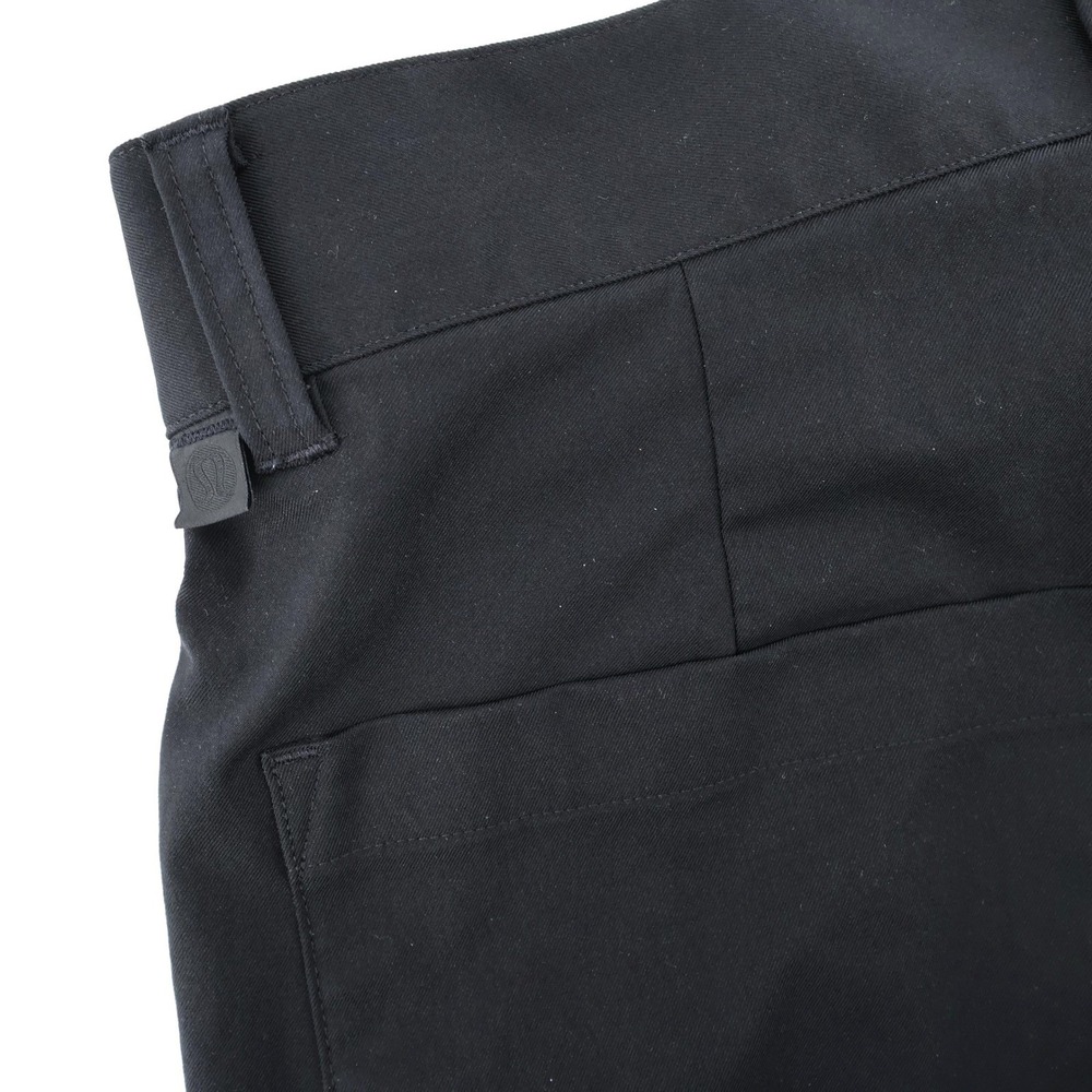 Lululemon Tapered Bonded Twill Performance Pants Black Mens‎ Size 34x27